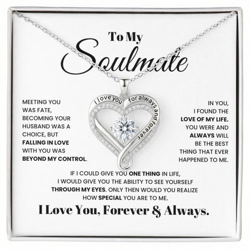 To My Soulmate Necklace