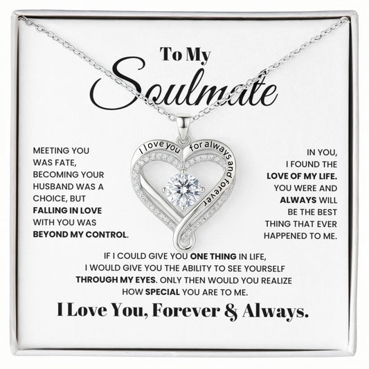 To My Soulmate Necklace