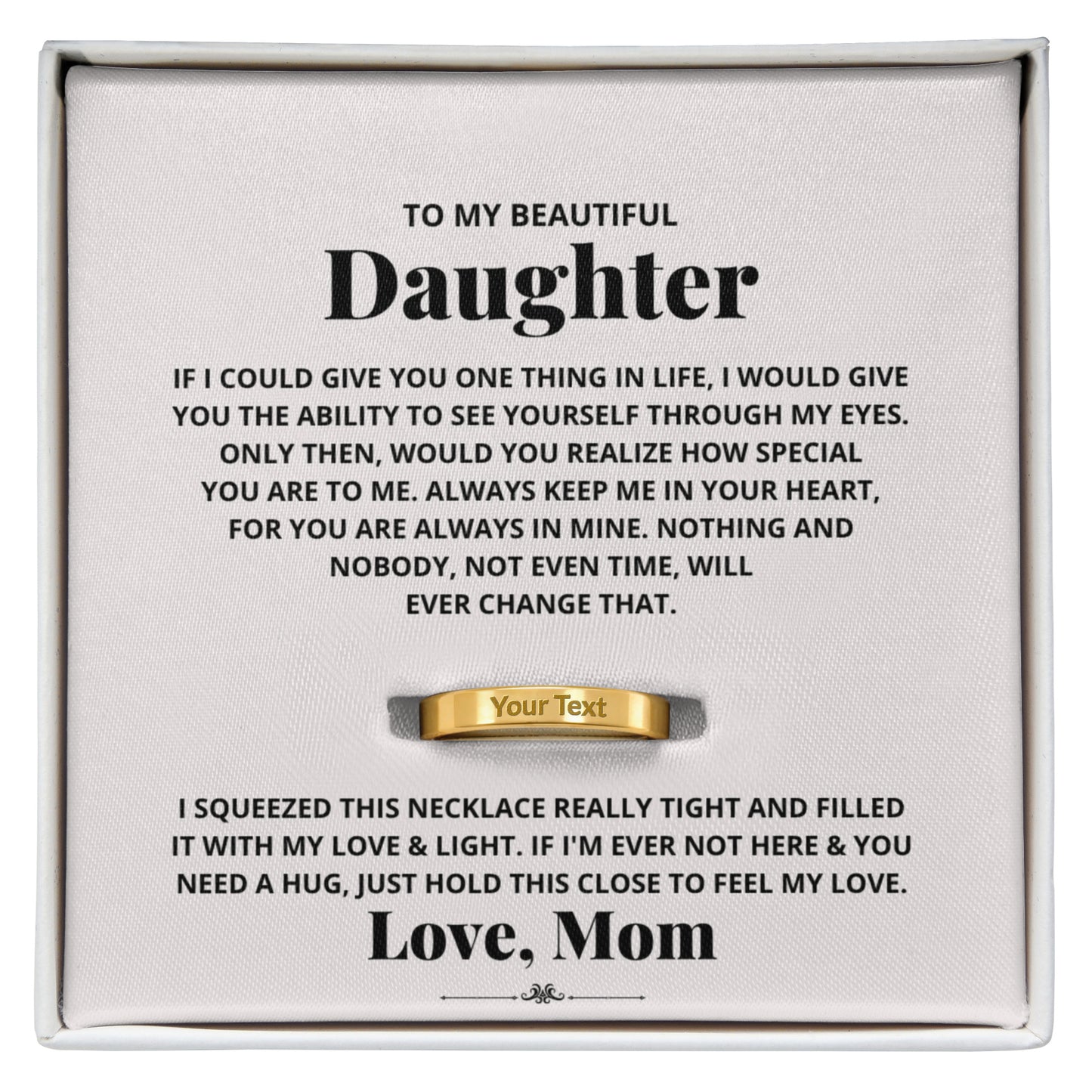Engraved, Stackable Women's Ring