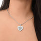 Personalized Granddaughter Luxury Heart Necklace