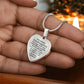 Personalized Granddaughter Luxury Heart Necklace