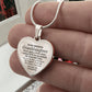 Personalized Granddaughter Luxury Heart Necklace