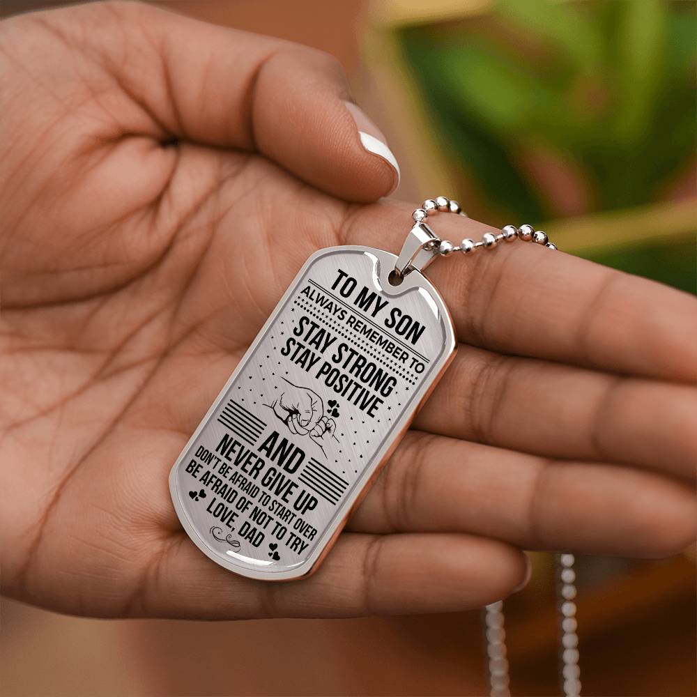 To My Son | Never Give Up