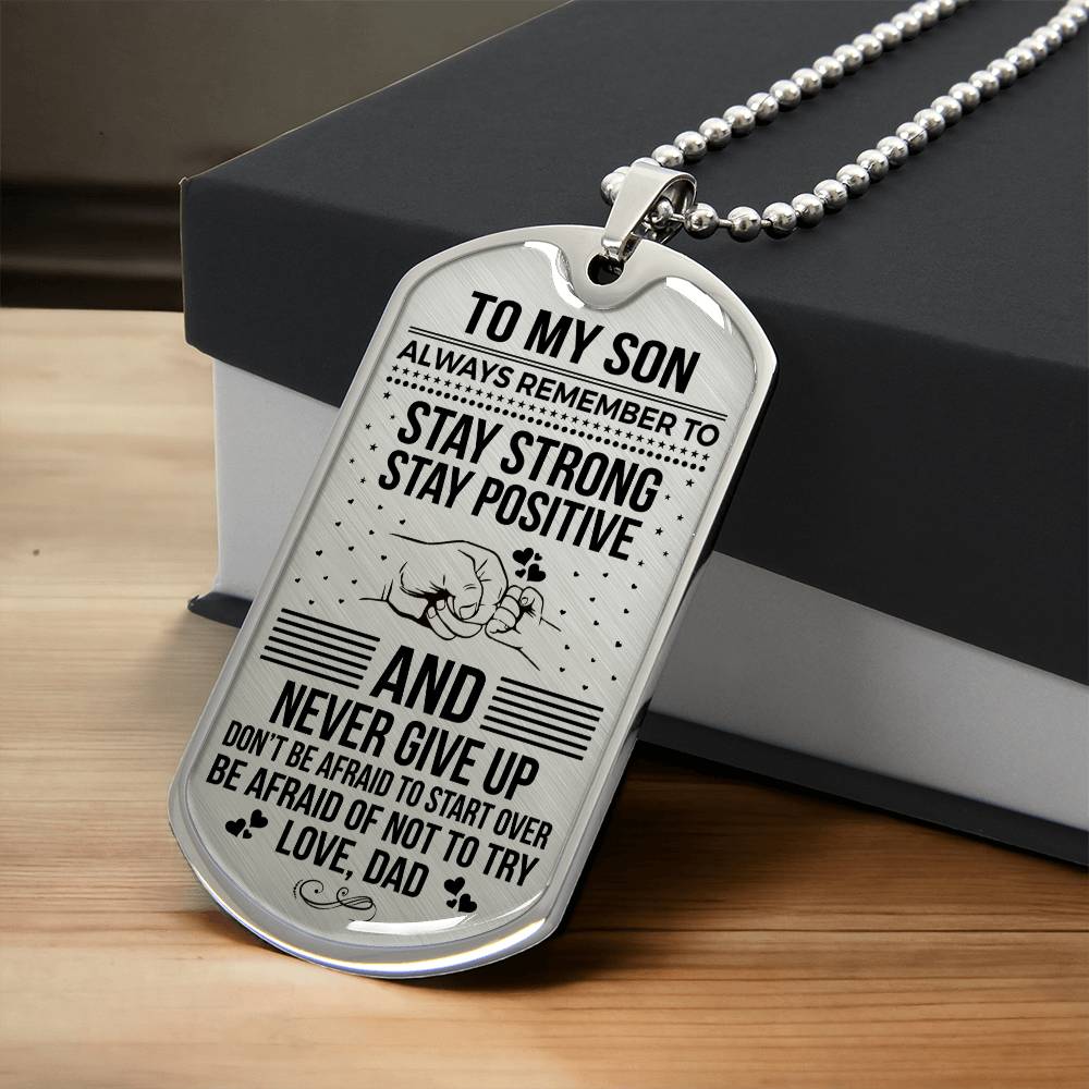 To My Son | Never Give Up