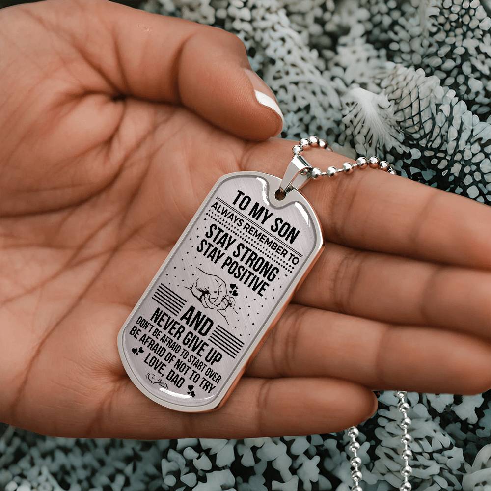 To My Son | Never Give Up