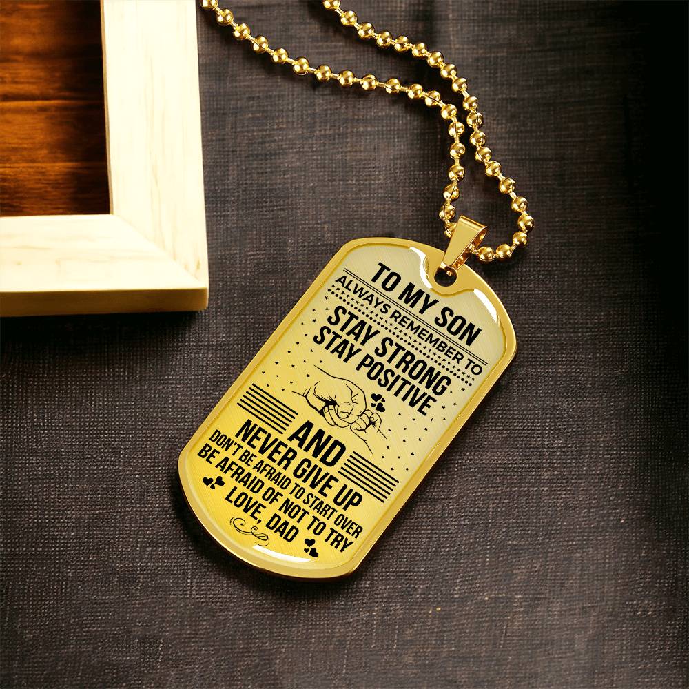 To My Son | Never Give Up