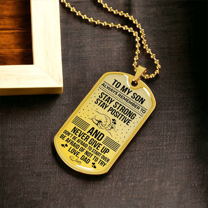 To My Son | Never Give Up