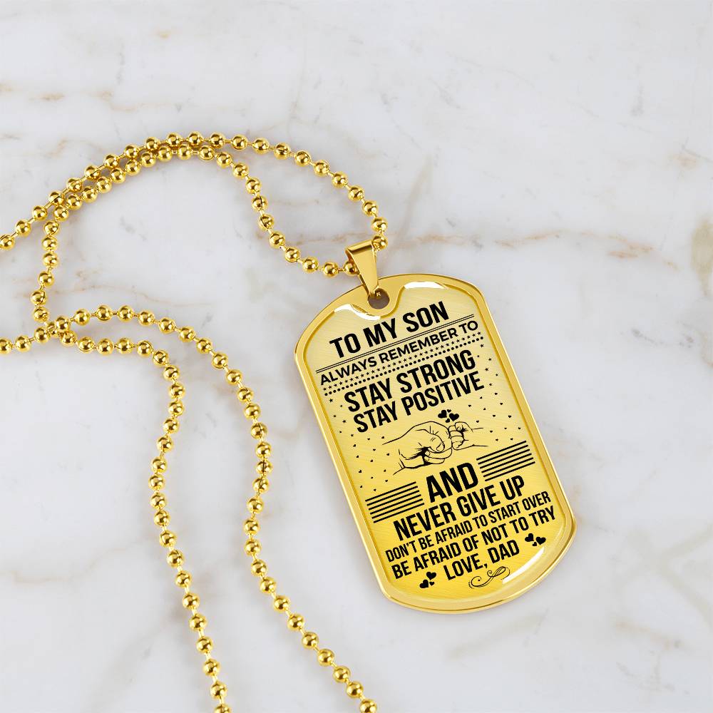 To My Son | Never Give Up