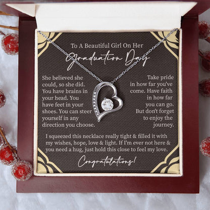 Graduation Necklace | She Believed She Could