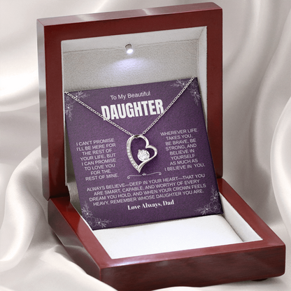 PERSONALIZED Beautiful Daughter, Wherever Life Takes You Necklace