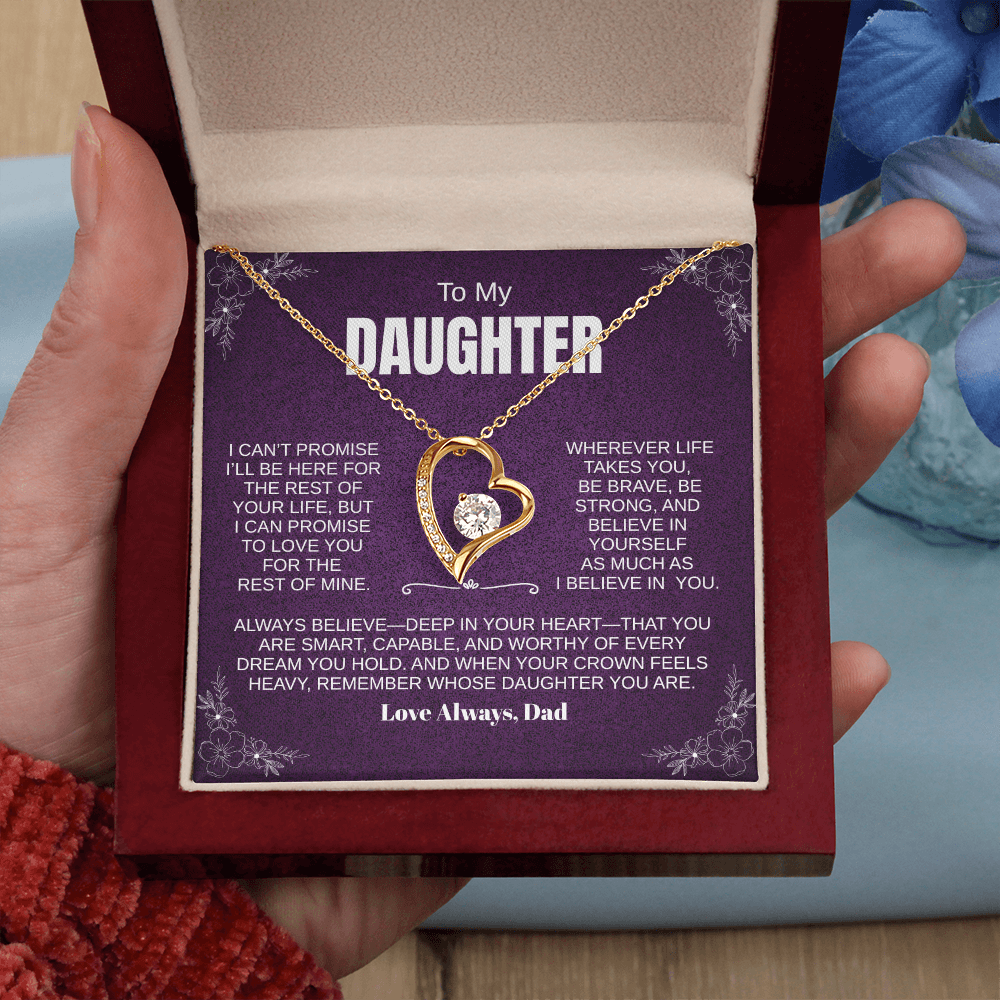 PERSONALIZED Beautiful Daughter, Wherever Life Takes You Necklace