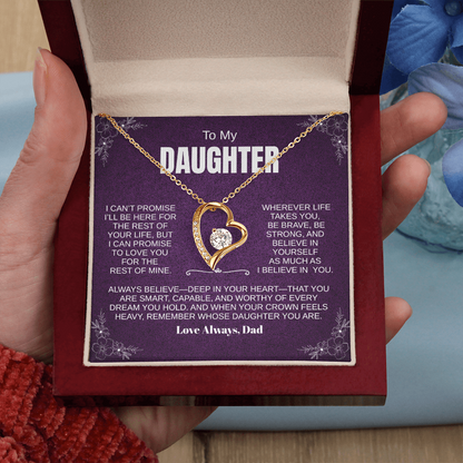 PERSONALIZED Beautiful Daughter, Wherever Life Takes You Necklace