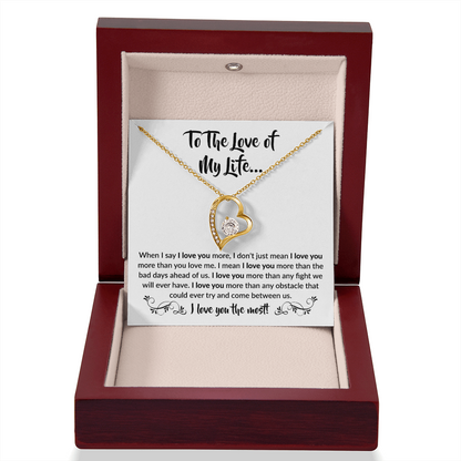 ✨To the Love of My Life  Necklace