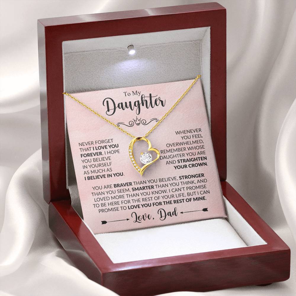 Daugther - Never Forget - Necklace