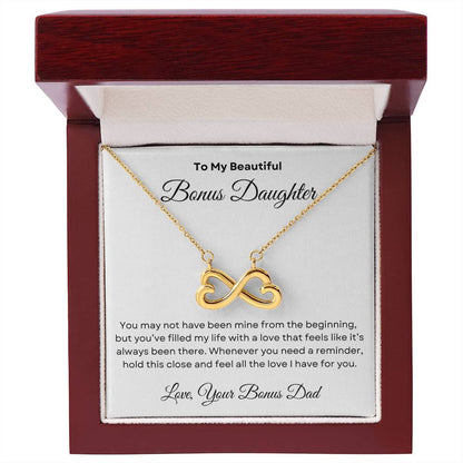 Bonus Daughter - From Bonus Dad | Infinity Necklace