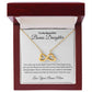 Bonus Daughter from Bonus Mom - Infinity Hearts Necklace Set