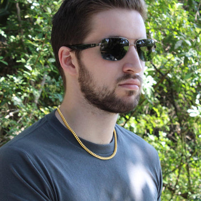Best Gift for Him - To My Man Cuban Link Chain
