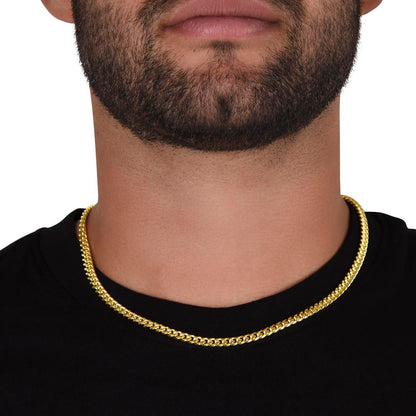 Personalized Grandson Cuban Link Chain