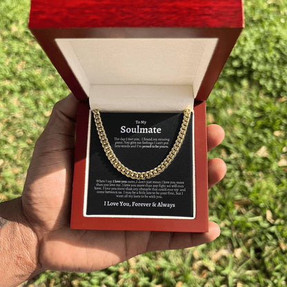 To My Soulmate | Cuban Chain