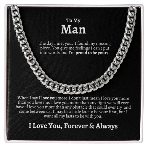 To My Man | Cuban Chain