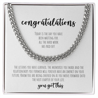 Congratulations | Cuban Link Chain