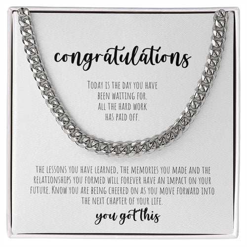 Congratulations | Cuban Link Chain