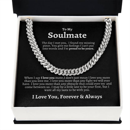 To My Soulmate | Cuban Chain
