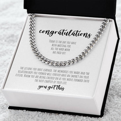 Congratulations | Cuban Link Chain
