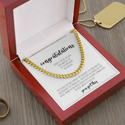 Congratulations | Cuban Link Chain
