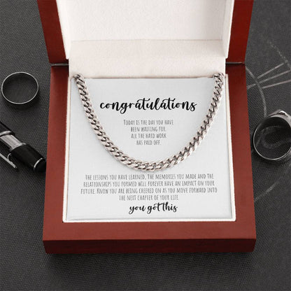 Congratulations | Cuban Link Chain