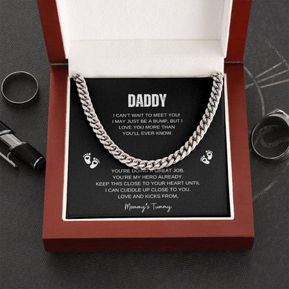 To Daddy From Bump | Cuban Link Chain