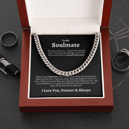 To My Soulmate | Cuban Chain
