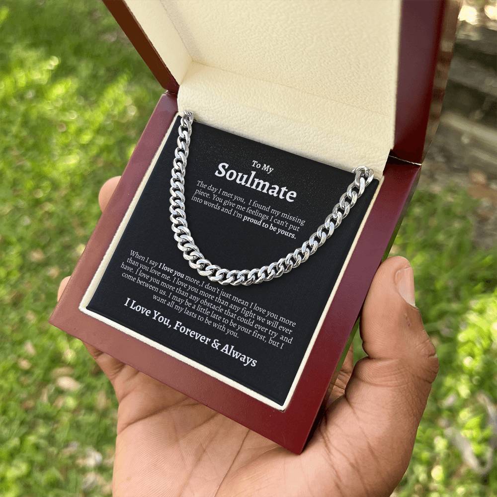 To My Soulmate | Cuban Chain