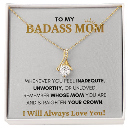 Badass Mom Necklace | Mother's Day | Birthday