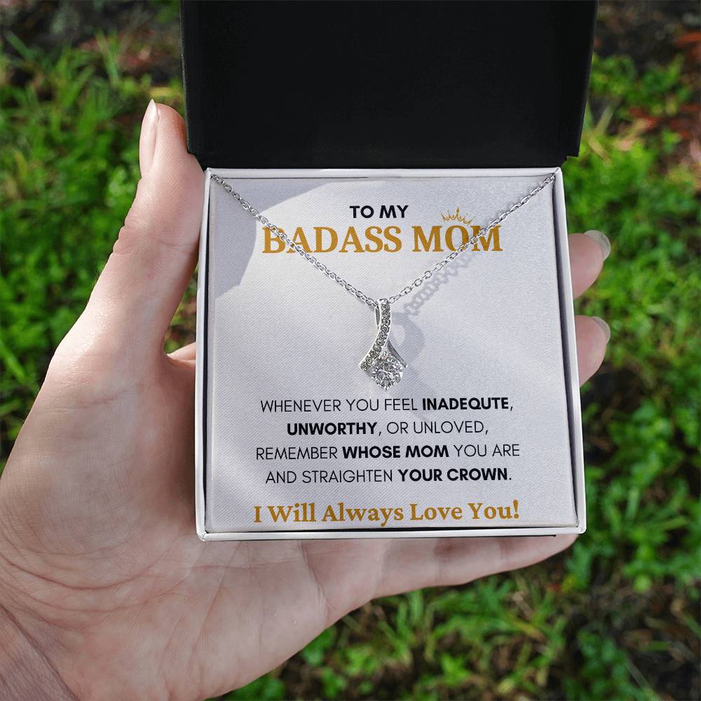 Badass Mom Necklace | Mother's Day | Birthday
