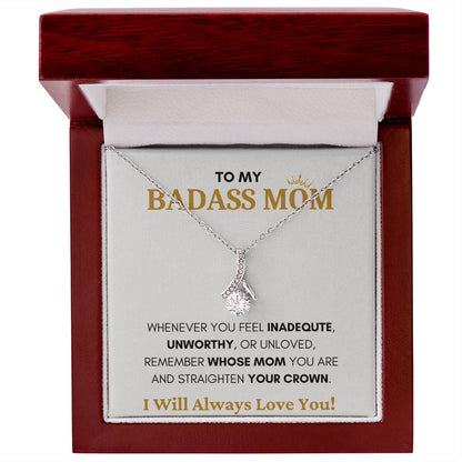 Badass Mom Necklace | Mother's Day | Birthday