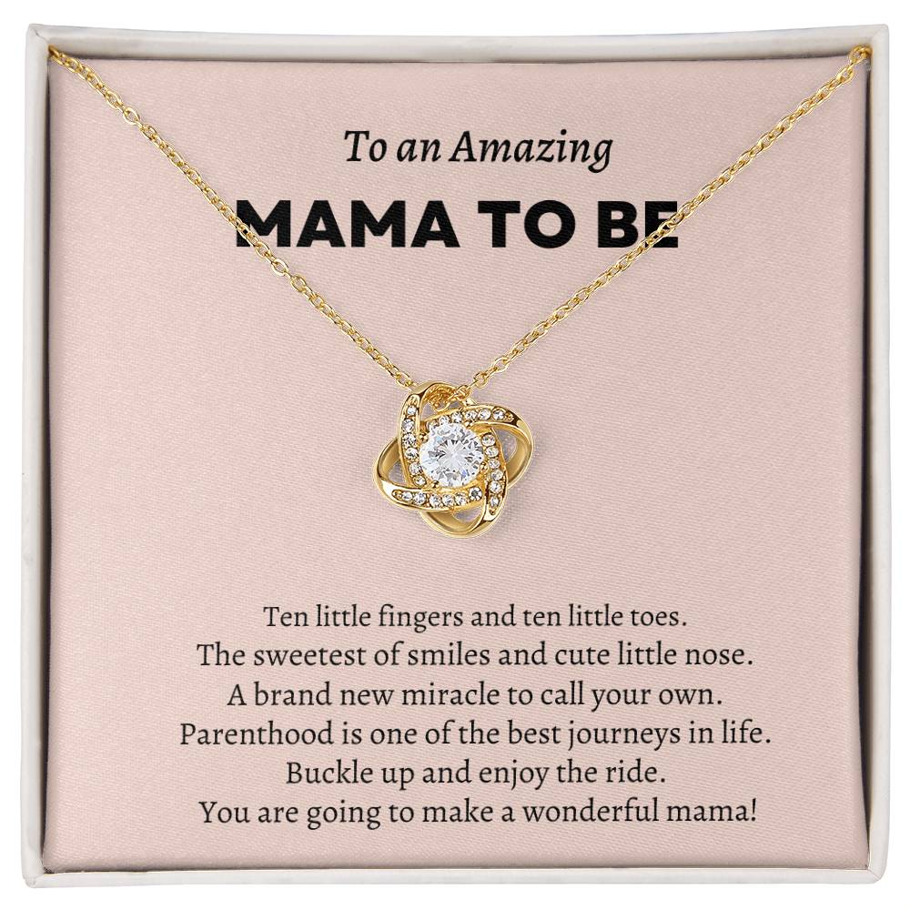 Mama to Be | Love Knot Necklace | Mother's Day Gift