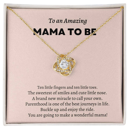 Mama to Be | Love Knot Necklace | Mother's Day Gift