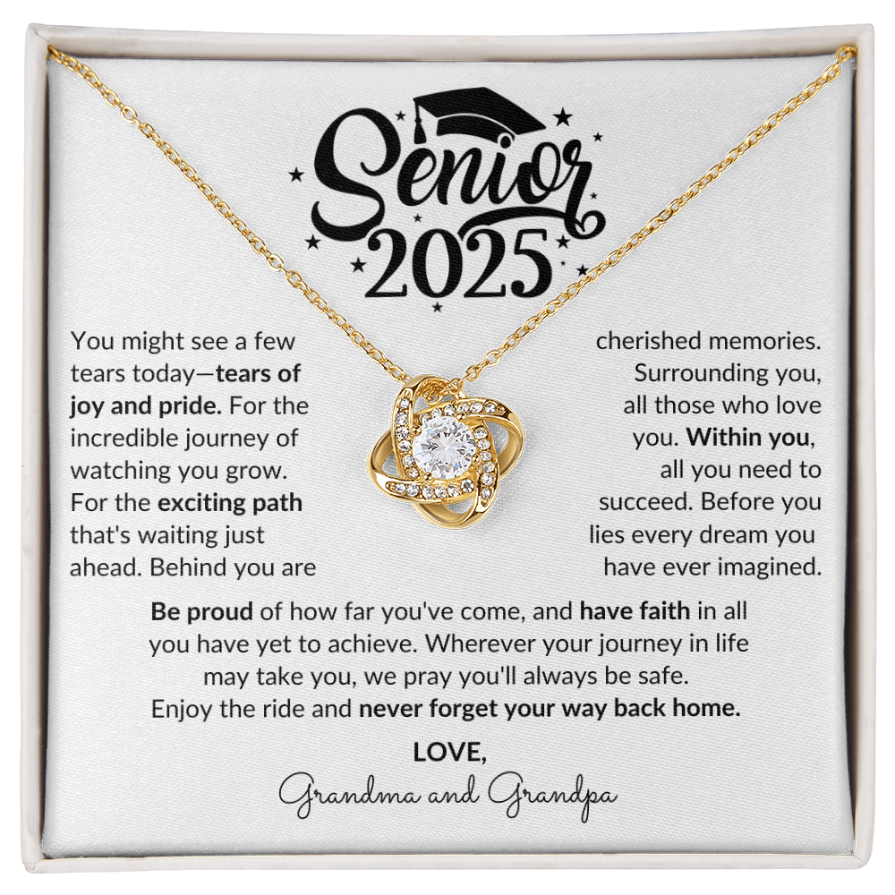 Personalized Gift for Graduation "The Incredible Journey" Necklace