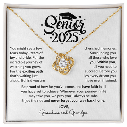 Personalized Gift for Graduation "The Incredible Journey" Necklace