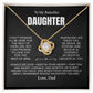 Beautiful Daughter Necklace, ALWAYS BELIEVE [PERSONALIZED]