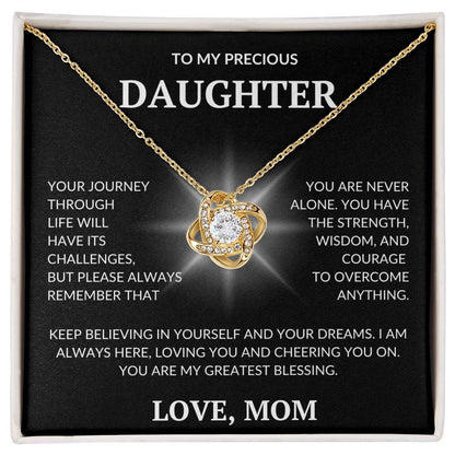 Daughter's Dazzle Gift Necklace | From Mom