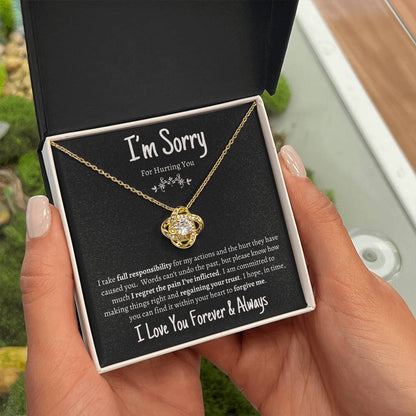 I'm Sorry For Hurting You