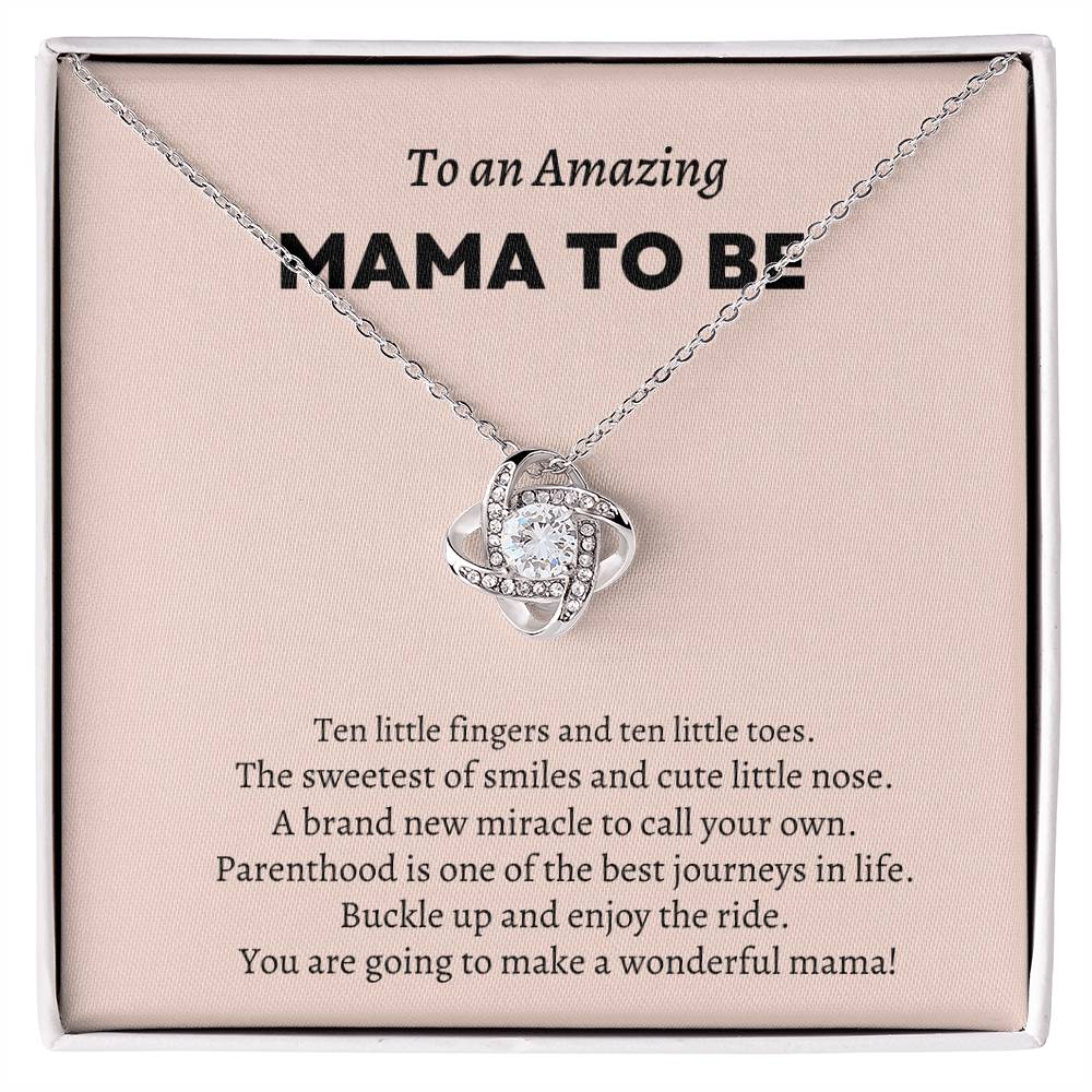 Mama to Be | Love Knot Necklace | Mother's Day Gift