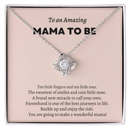 Mama to Be | Love Knot Necklace | Mother's Day Gift