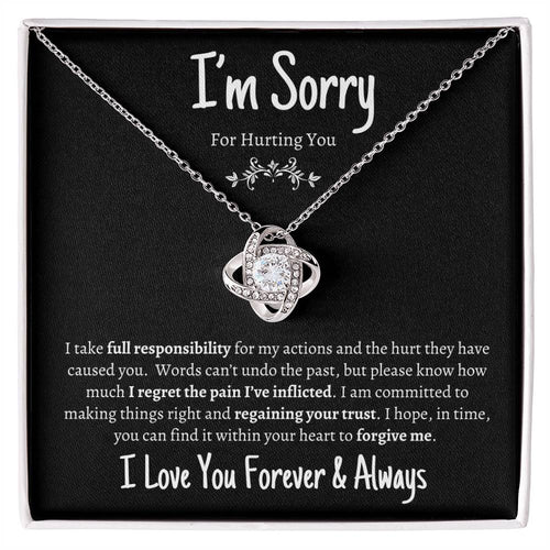 I'm Sorry For Hurting You