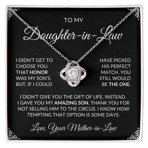 Daughter-in-Law Necklace | BW