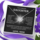 Daughter's Dazzle Gift Necklace | From Mom