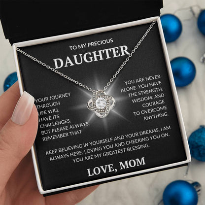 Daughter's Dazzle Gift Necklace | From Mom