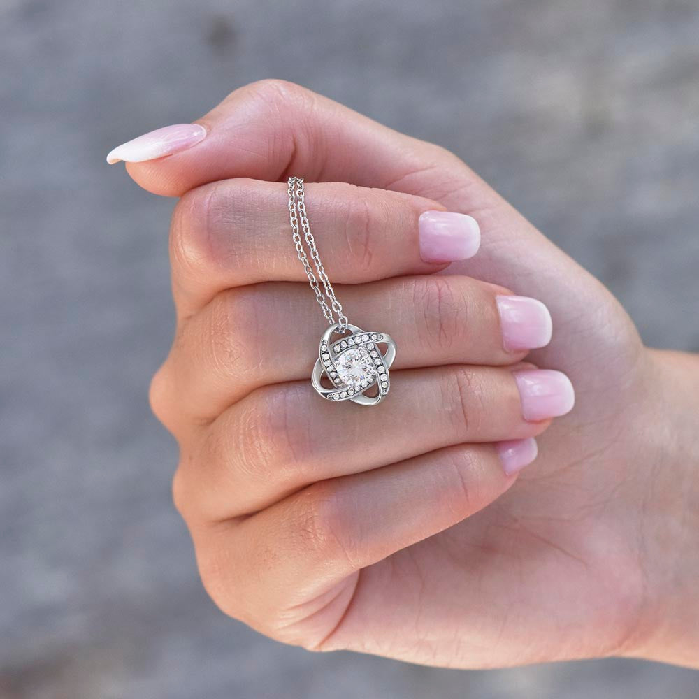 Unique Personalized Gift for Mom "Without You, There is No Me" Necklace